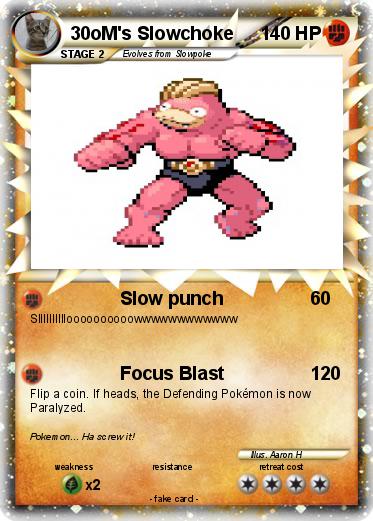 Pokemon 30oM's Slowchoke