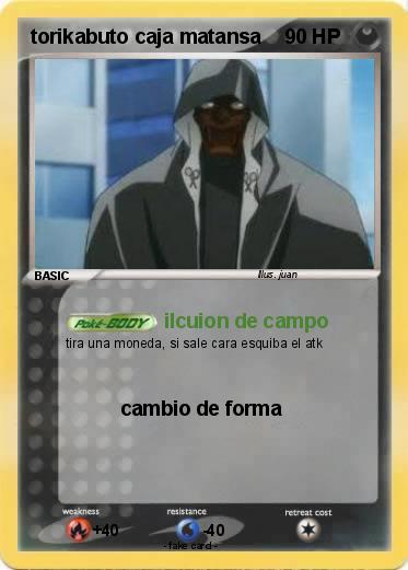 Pokemon torikabuto caja matansa