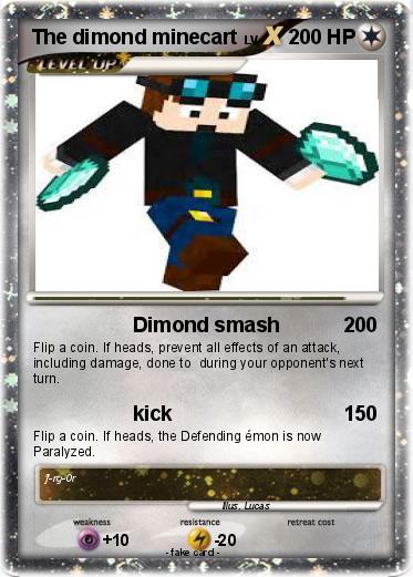 Pokemon The dimond minecart
