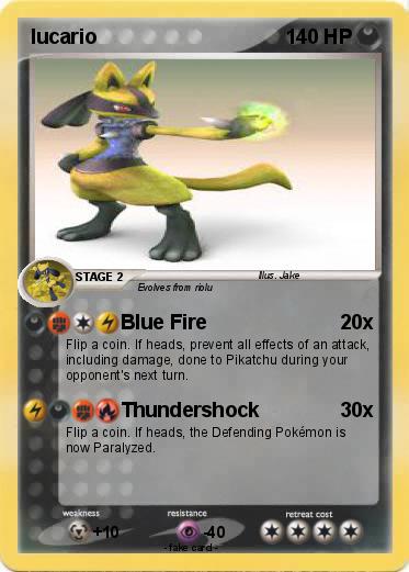 Pokemon lucario