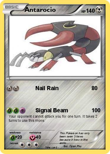 Pokemon Antarocio