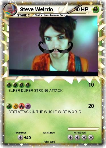 Pokemon Steve Weirdo