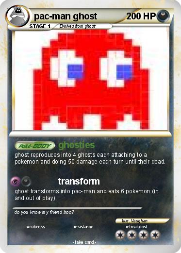 Pokemon pac-man ghost