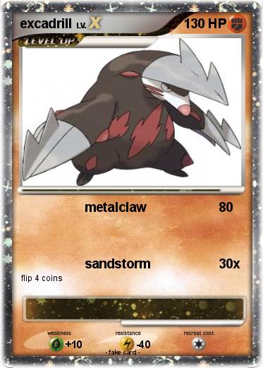 Pokemon excadrill