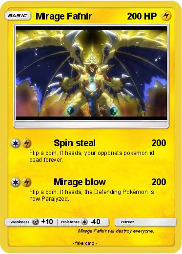 Pokemon Mirage Fafnir