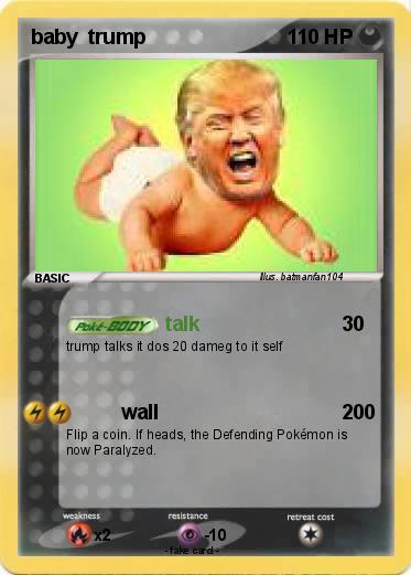 Pokemon baby  trump