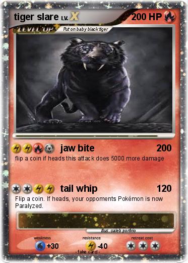Pokemon tiger slare