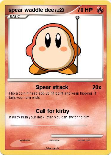 Pokemon spear waddle dee