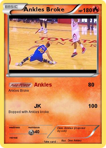 Pokemon Ankles Broke