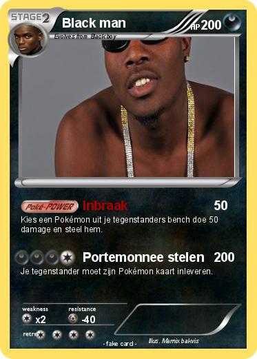Pokemon Black man