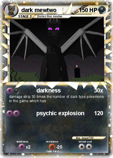 Pokemon dark mewtwo