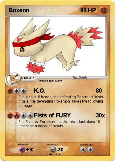 Pokemon Boxeon