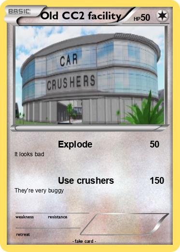 Pokemon Old CC2 facility