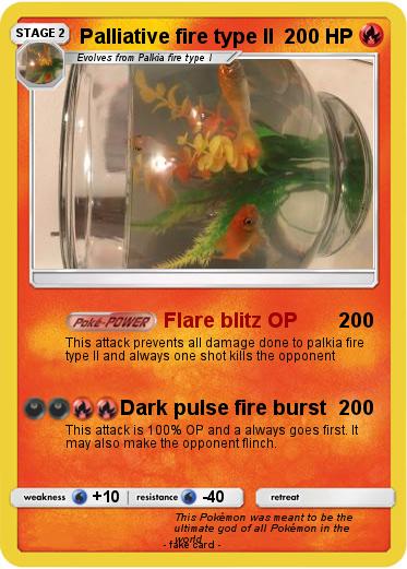 Pokemon Palliative fire type II