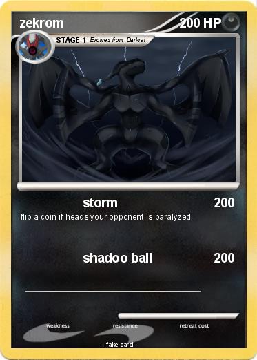 Pokemon zekrom