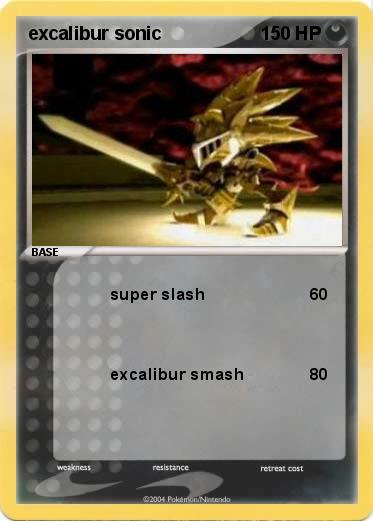 Pokemon excalibur sonic