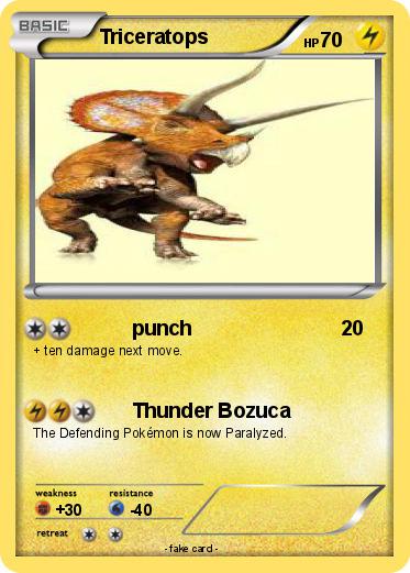 Pokemon Triceratops