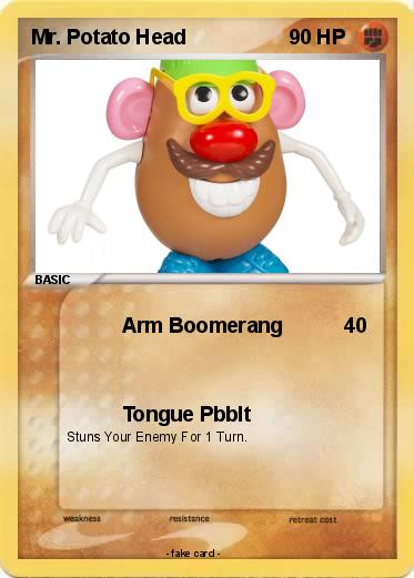 Pokemon Mr. Potato Head