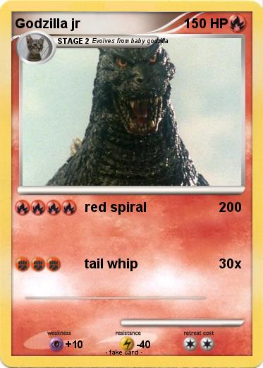 Pokemon Godzilla jr