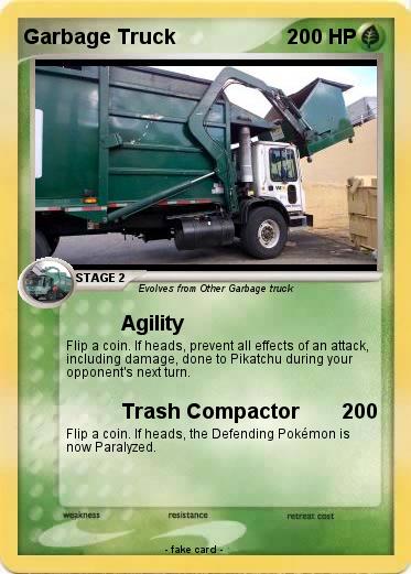 Pokemon Garbage Truck
