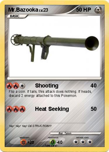 Pokemon Mr.Bazooka
