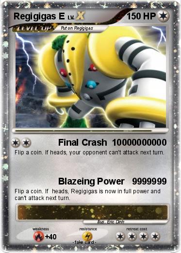 Pokemon Regigigas E