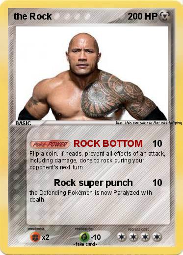 Pokemon the Rock