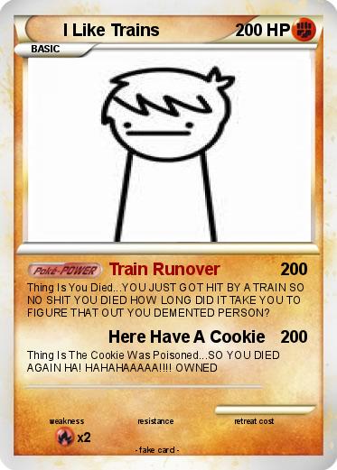 Pokemon I Like Trains