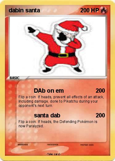 Pokemon dabin santa