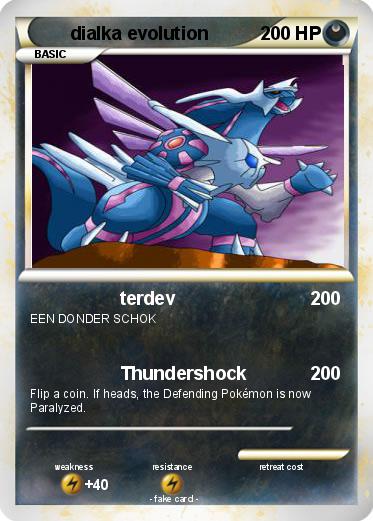Pokemon dialka evolution