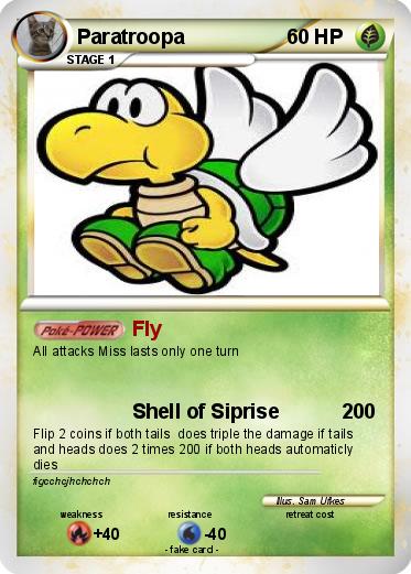 Pokemon Paratroopa