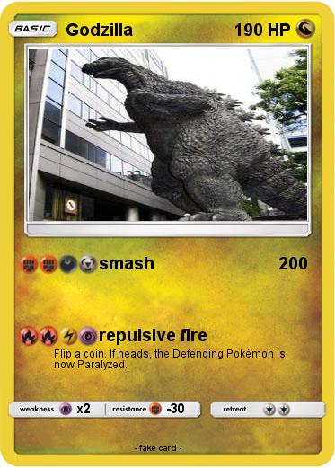 Pokemon Godzilla