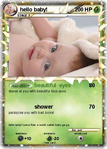 Pokemon hello baby!