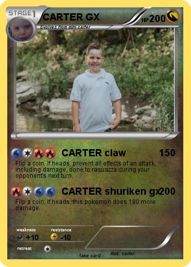 Pokemon CARTER GX