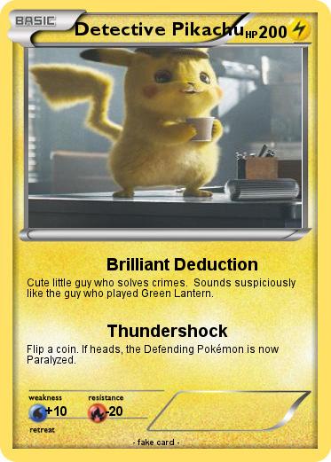 Pokemon Detective Pikachu