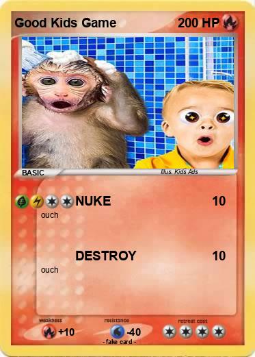 Pokemon Good Kids Game