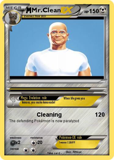 Pokemon Mr.Clean