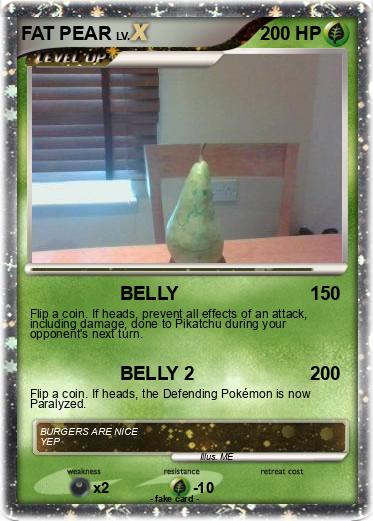 Pokemon FAT PEAR