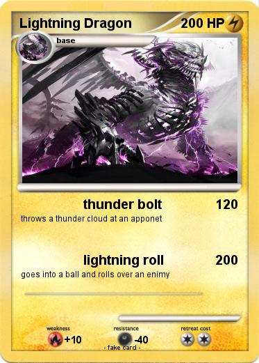 Pokemon Lightning Dragon