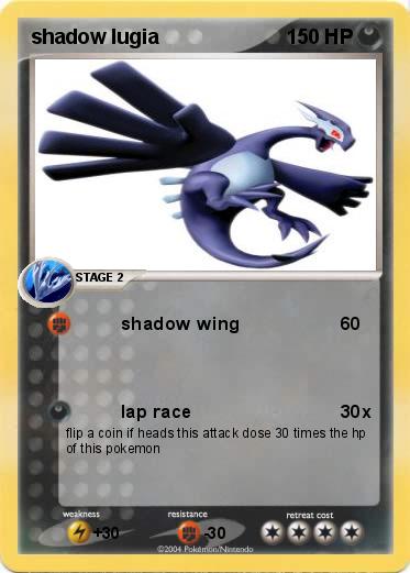 Pokemon shadow lugia