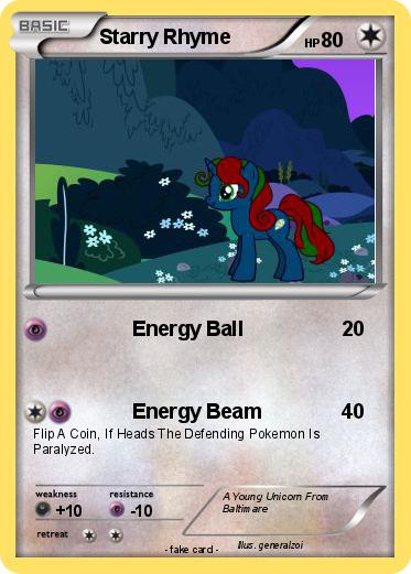 Pokemon Starry Rhyme