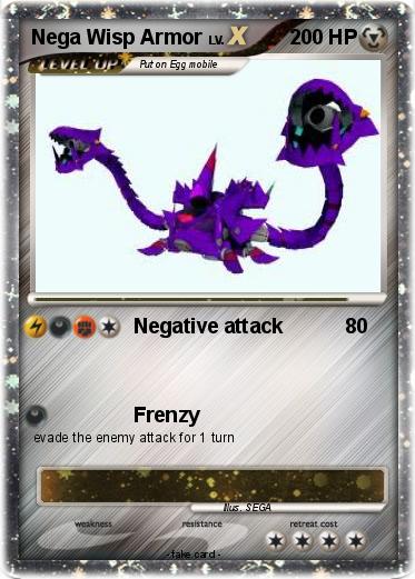 Pokemon Nega Wisp Armor