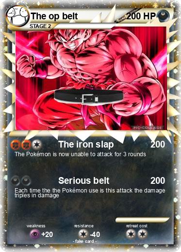 Pokemon The op belt