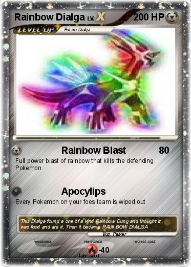 Pokemon Rainbow Dialga