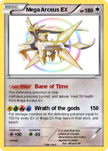 Pokemon Mega Arceus EX