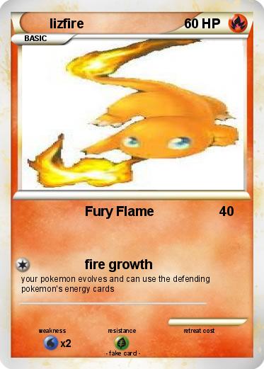 Pokemon lizfire