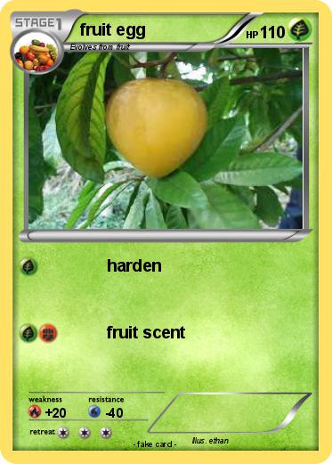 Pokemon fruit egg