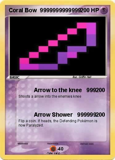 Pokemon Coral Bow  9999999999999