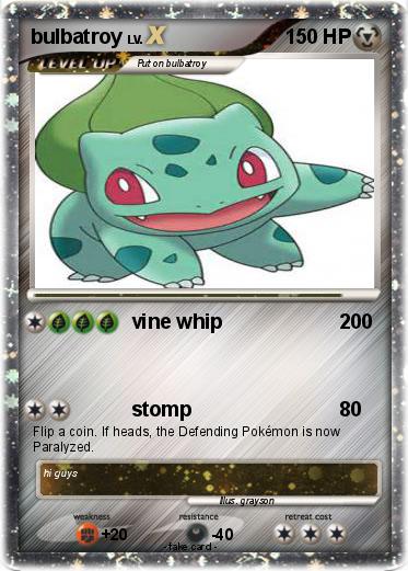 Pokemon bulbatroy