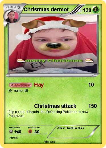 Pokemon Christmas dermot